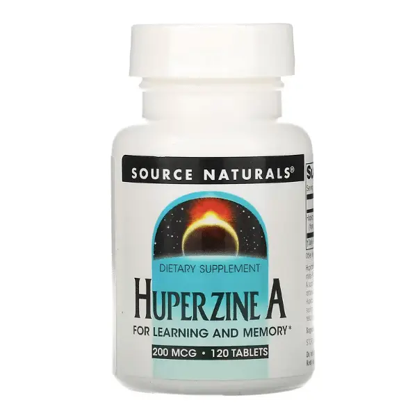 Гуперзин А, 200 мкг, 120 таблеток, Source Naturals
Гуперзин А, 200 мкг, 120 таблеток, Source Naturals