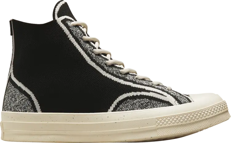 Кроссовки Converse Renew Chuck 70 Knit High Black Egret, черный
Кроссовки Converse Renew Chuck 70 Knit High Black Egret, черный