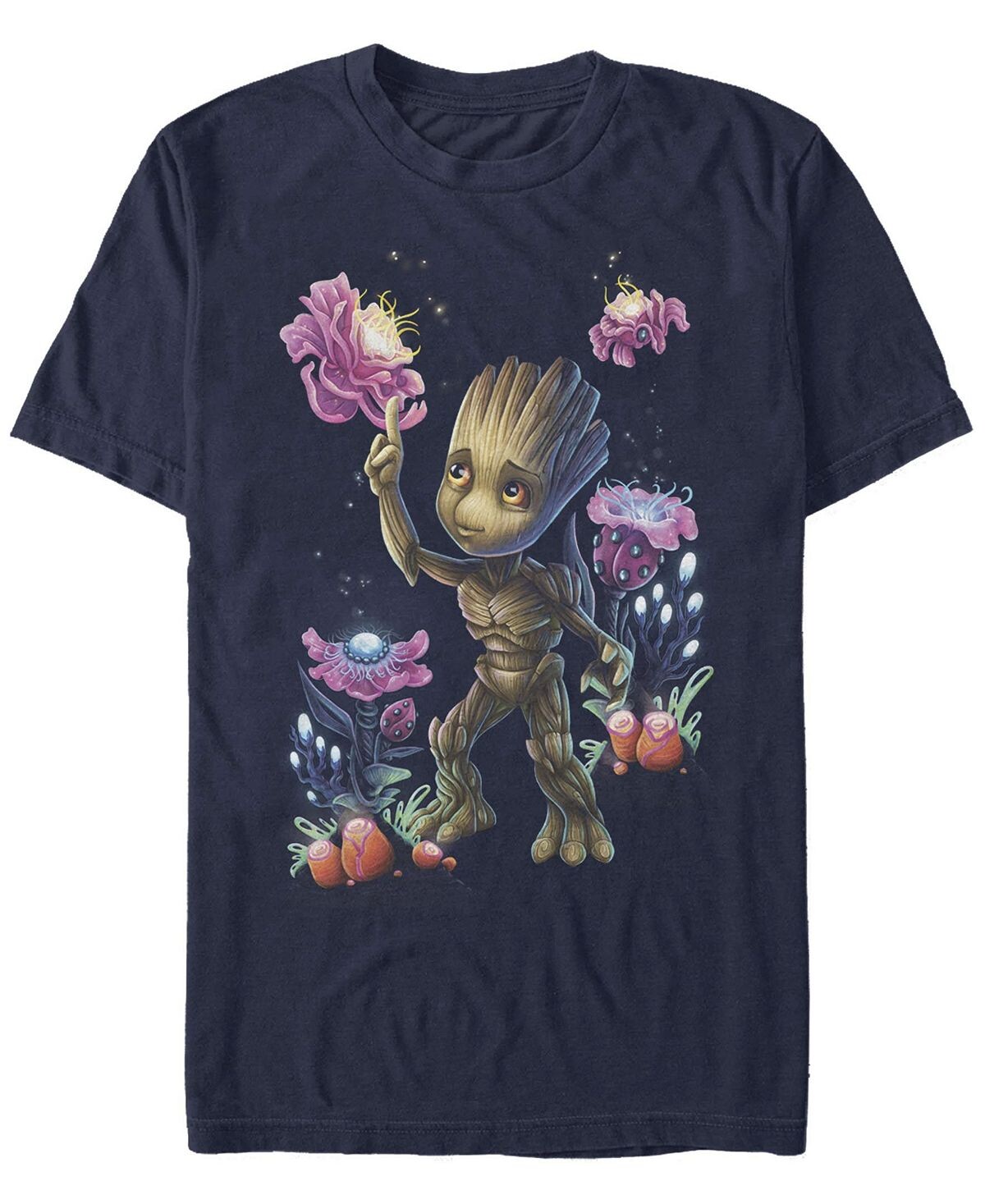 Мужская футболка с круглым вырезом и короткими рукавами groot plants no background Fifth Sun, синий
Мужская футболка с круглым вырезом и короткими рукавами groot plants no background Fifth Sun, синий