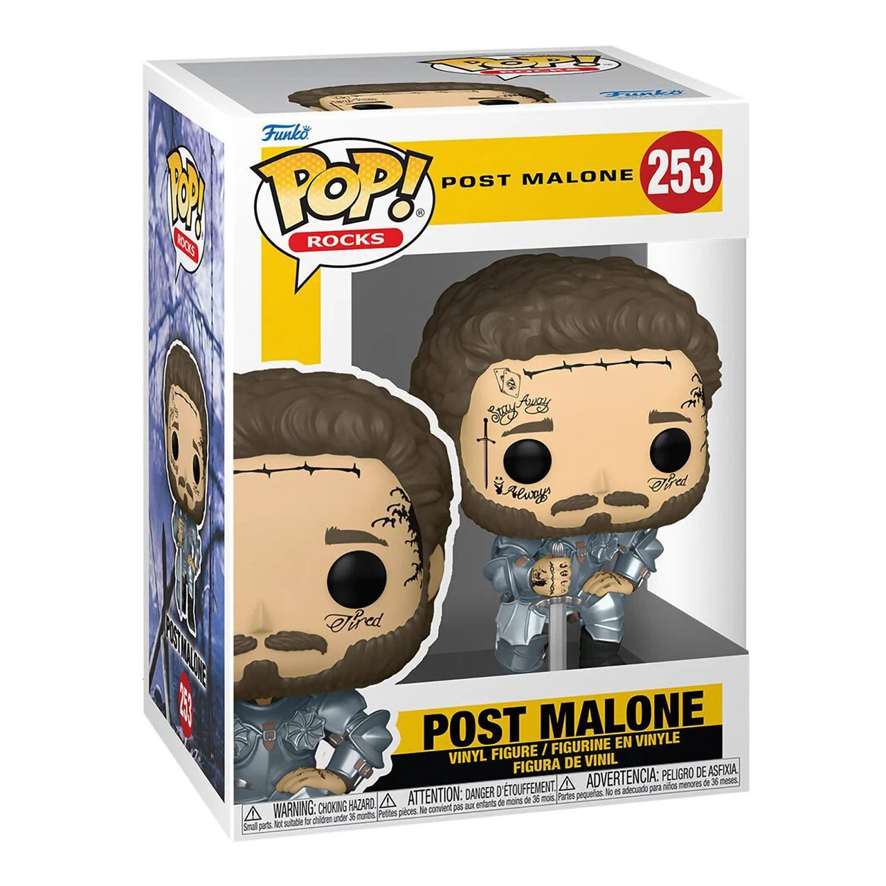 Фигурка Funko Pop! Rocks Post Malone Knight
Фигурка Funko Pop! Rocks Post Malone Knight