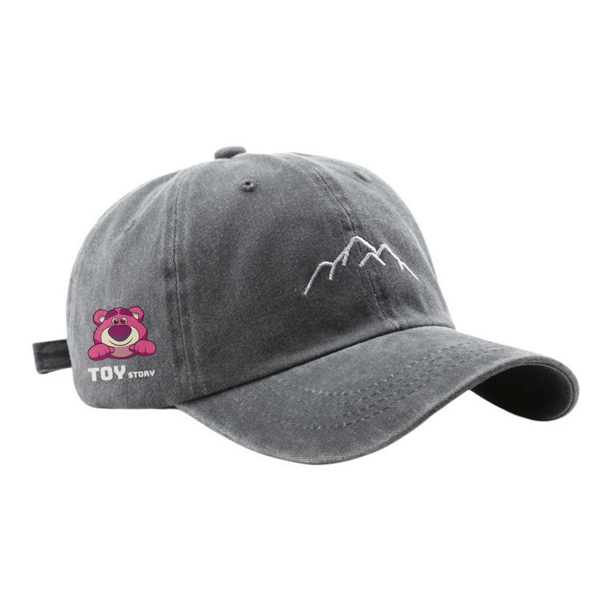 Disney Бейсболка хлопковая унисекс серии Strawberry Bear, Gray
Disney Бейсболка хлопковая унисекс серии Strawberry Bear, Gray