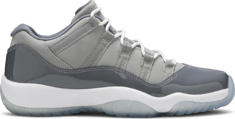 Кроссовки Air Jordan 11 Retro Low BG Cool Grey, серый
Кроссовки Air Jordan 11 Retro Low BG Cool Grey, серый