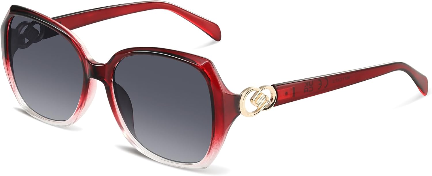 Солнцезащитные очки в стиле ретро квадратной формы для женщин, женские солнцезащитные очки с защитой от УФ-излучения, легкие солнцезащитные очки Foliful, A06-gradient Wine Red/Grey
Солнцезащитные очки в стиле ретро квадратной формы для женщин, женские солнцезащитные очки с защитой от УФ-излучения, легкие солнцезащитные очки Foliful, A06-gradient Wine Red/Grey