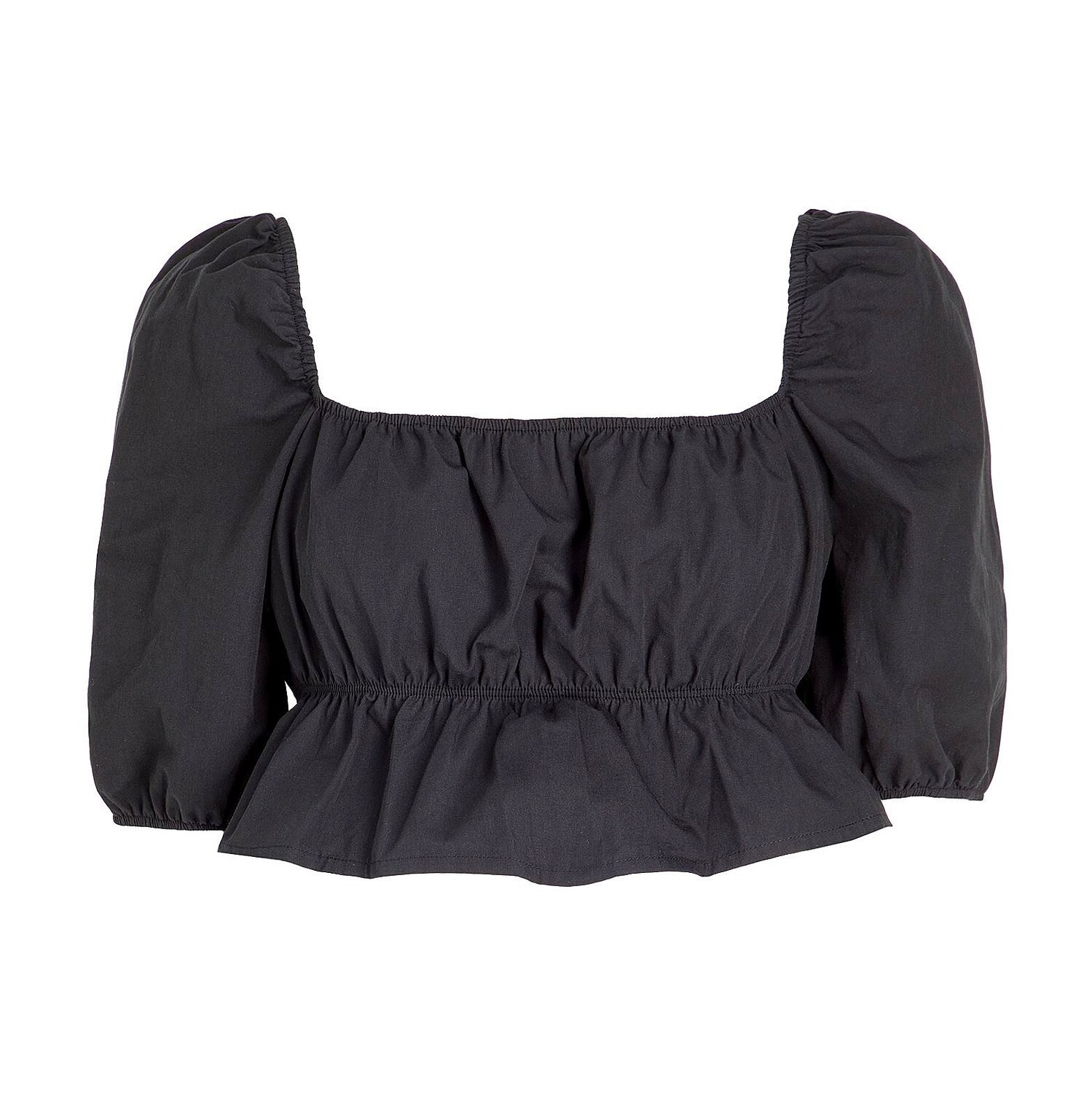 Топ 8 By Yoox Cotton Puff-Sleeve, черный
Топ 8 By Yoox Cotton Puff-Sleeve, черный