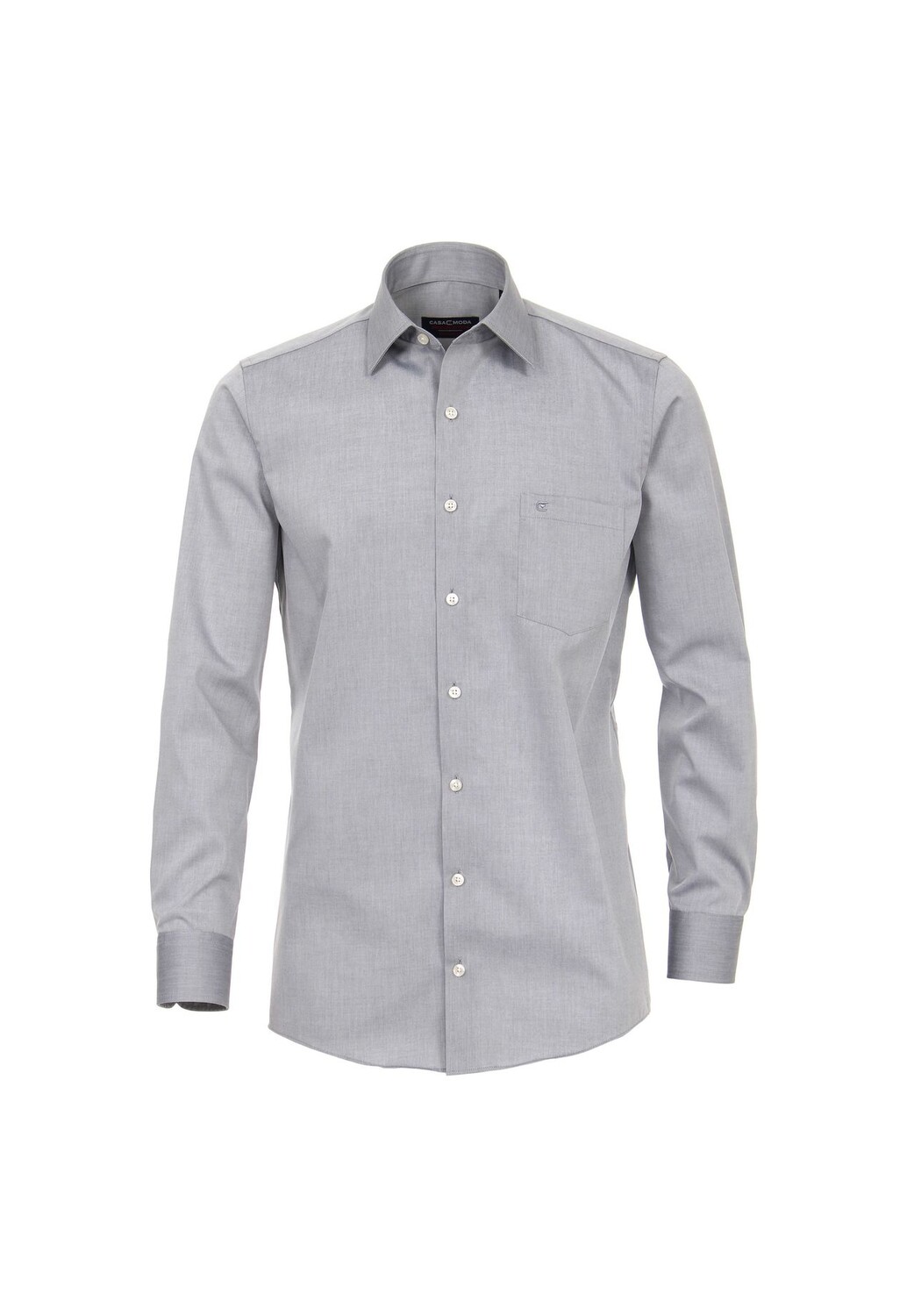 Мужская деловая рубашка с короткими рукавами, 58 см, униформа комфортной посадки CASAMODA, серый
Мужская деловая рубашка с короткими рукавами, 58 см, униформа комфортной посадки CASAMODA, серый