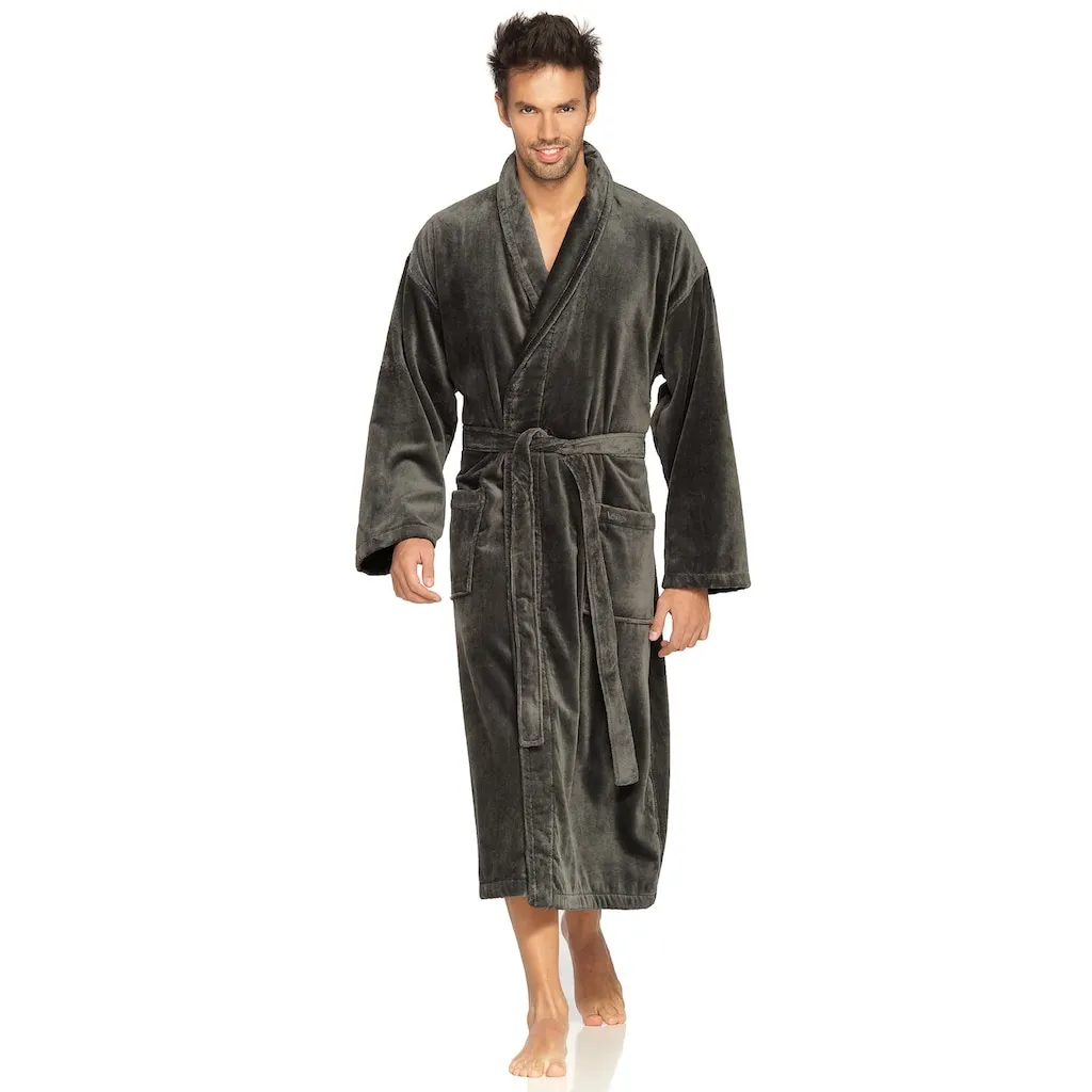 Халат Feeling-L, идеально подходит для сауны и спа, гостиничный халат, утренний халат, 1 шт., с высоким воротником Vossen, серый
Халат Feeling-L, идеально подходит для сауны и спа, гостиничный халат, утренний халат, 1 шт., с высоким воротником Vossen, серый