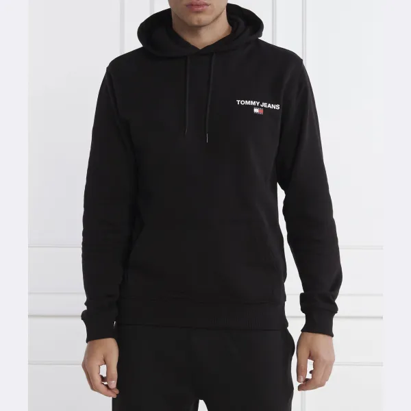 Толстовка классического кроя с графическим рисунком Tommy Hilfiger, черный 
Толстовка классического кроя с графическим рисунком Tommy Hilfiger, черный