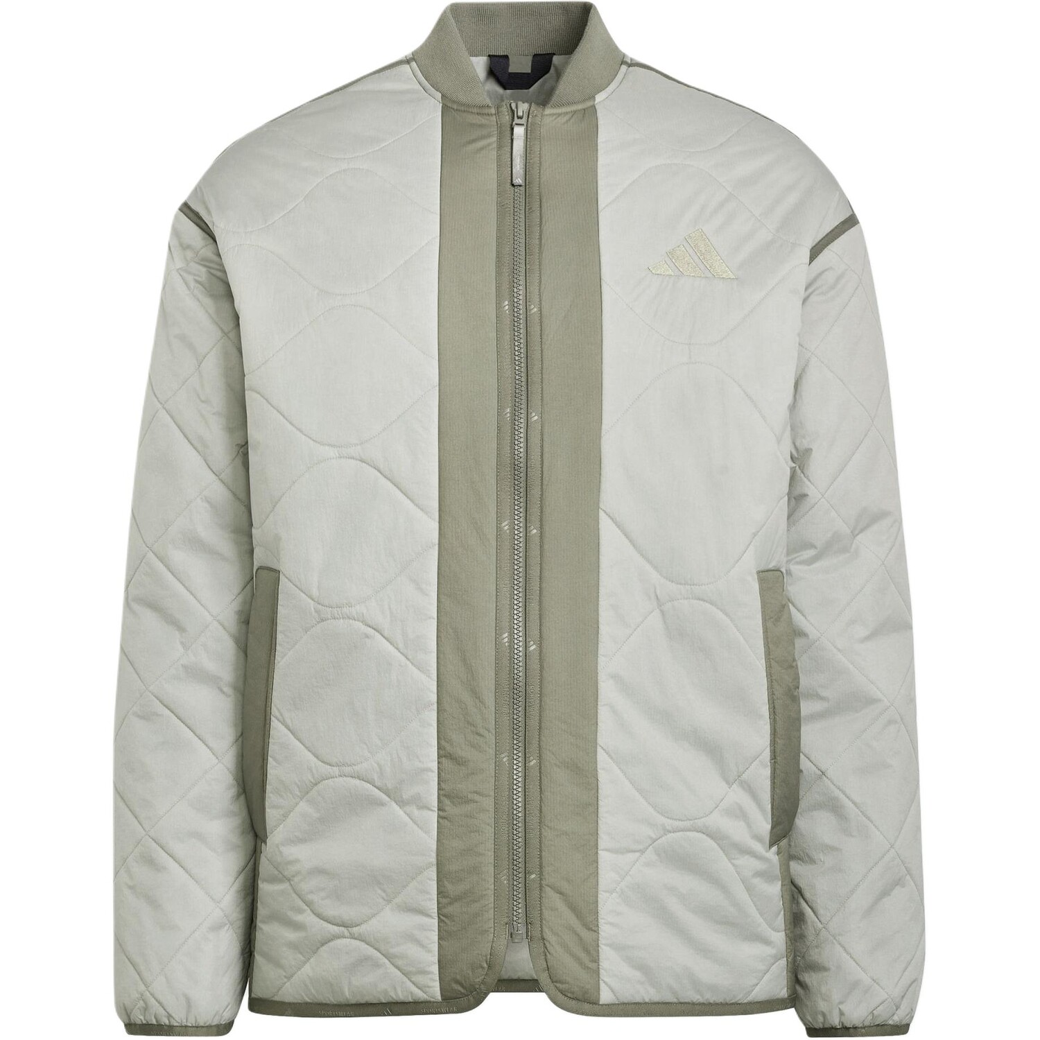 Стеганая куртка мужская серо-зеленый Adidas
Стеганая куртка мужская серо-зеленый Adidas