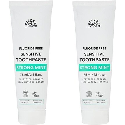 Зубная паста Strong Mint Bio 75 мл, Urtekram
Зубная паста Strong Mint Bio 75 мл, Urtekram