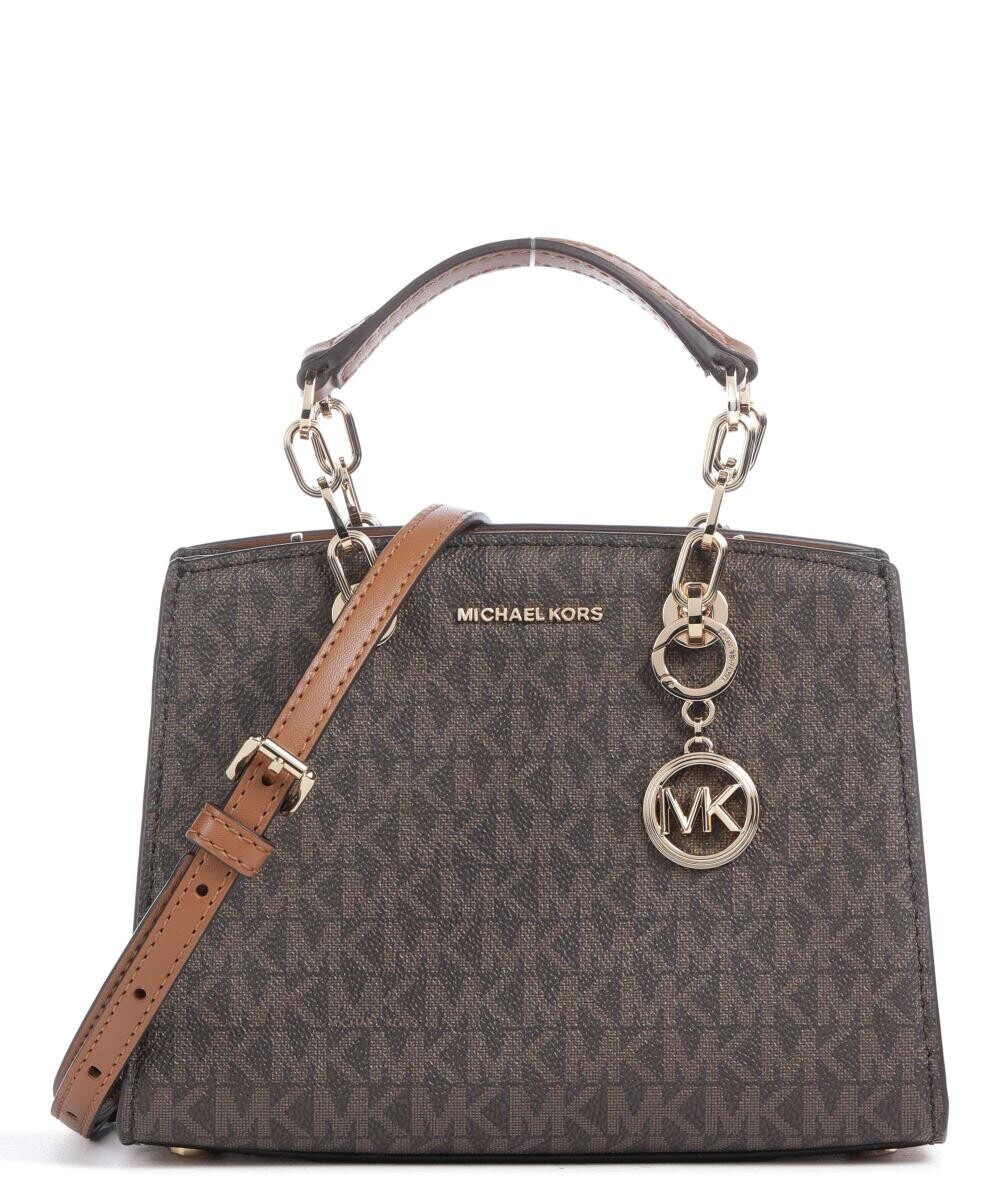 Сумка на плечо Cynthia из парусины Michael Kors, коричневый
Сумка на плечо Cynthia из парусины Michael Kors, коричневый