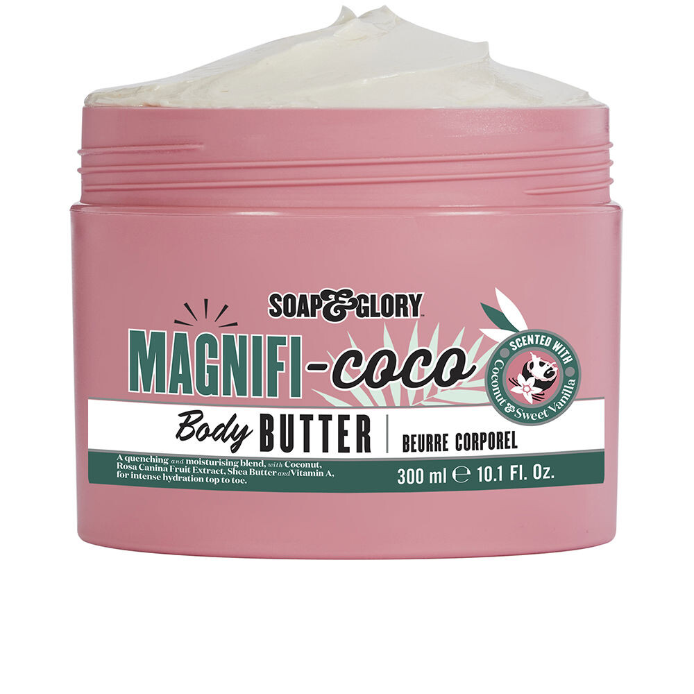 Увлажняющий крем для тела Magnifi-Coco Body Butter Soap & Glory, 300 мл
Увлажняющий крем для тела Magnifi-Coco Body Butter Soap & Glory, 300 мл