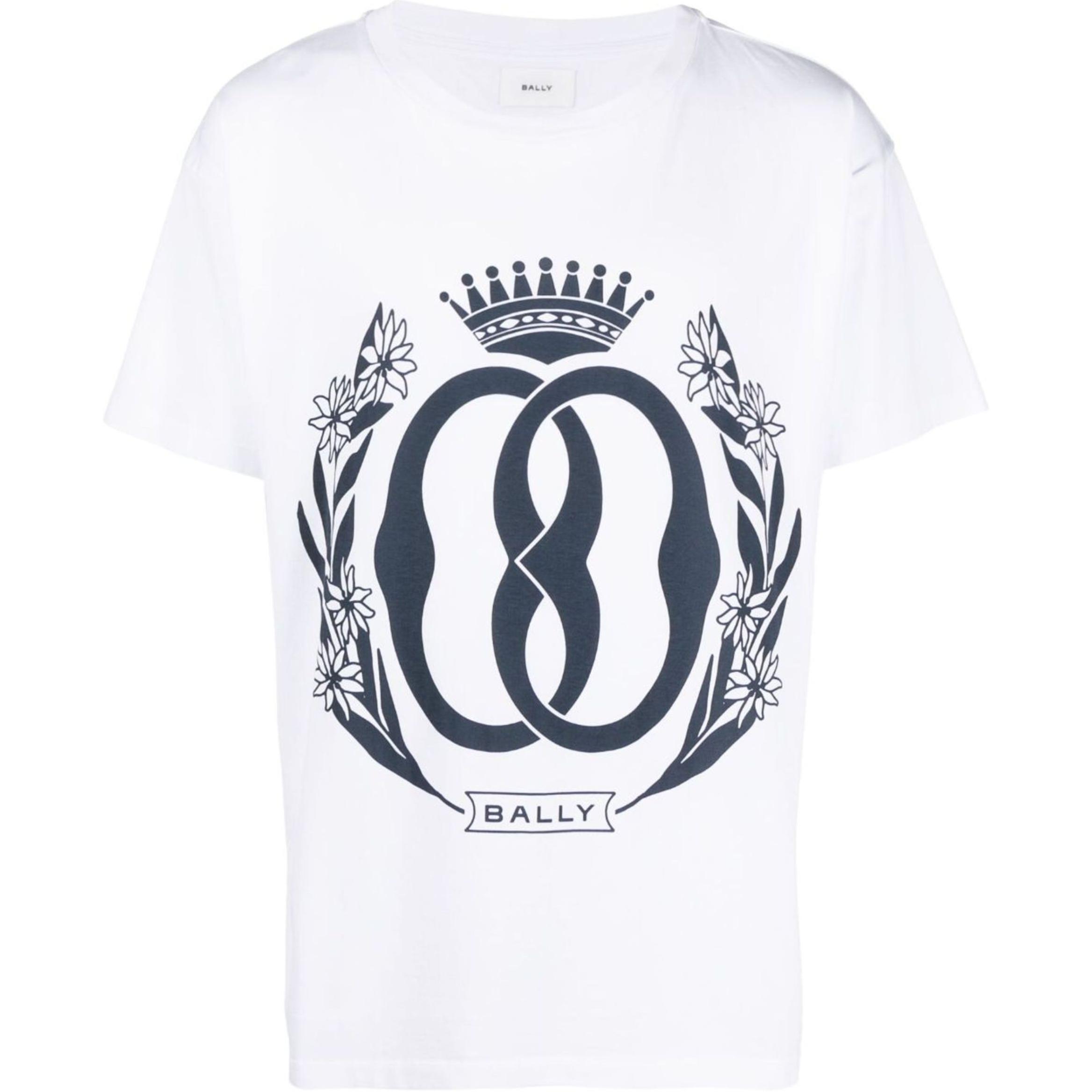 Футболка из хлопка с логотипом BALLY, белый
Футболка из хлопка с логотипом BALLY, белый