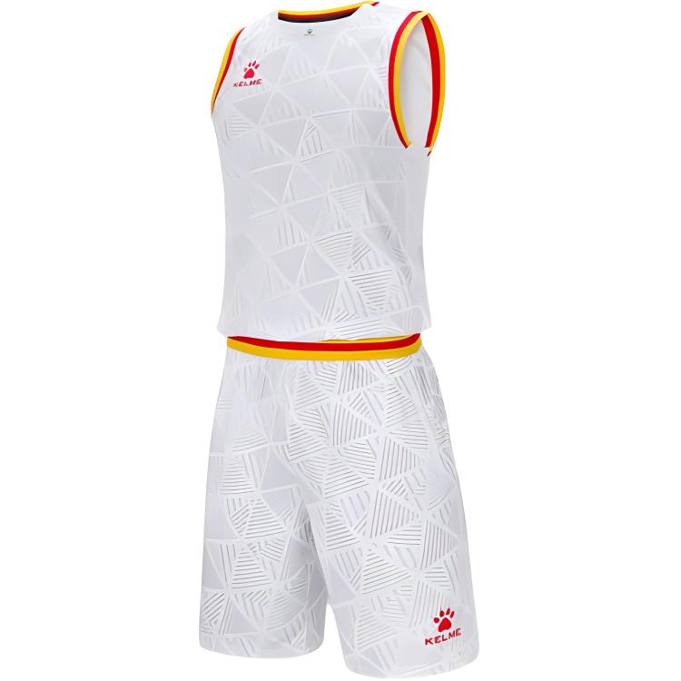 Баскетбольный костюм мужской KELME, белый
Баскетбольный костюм мужской KELME, белый
