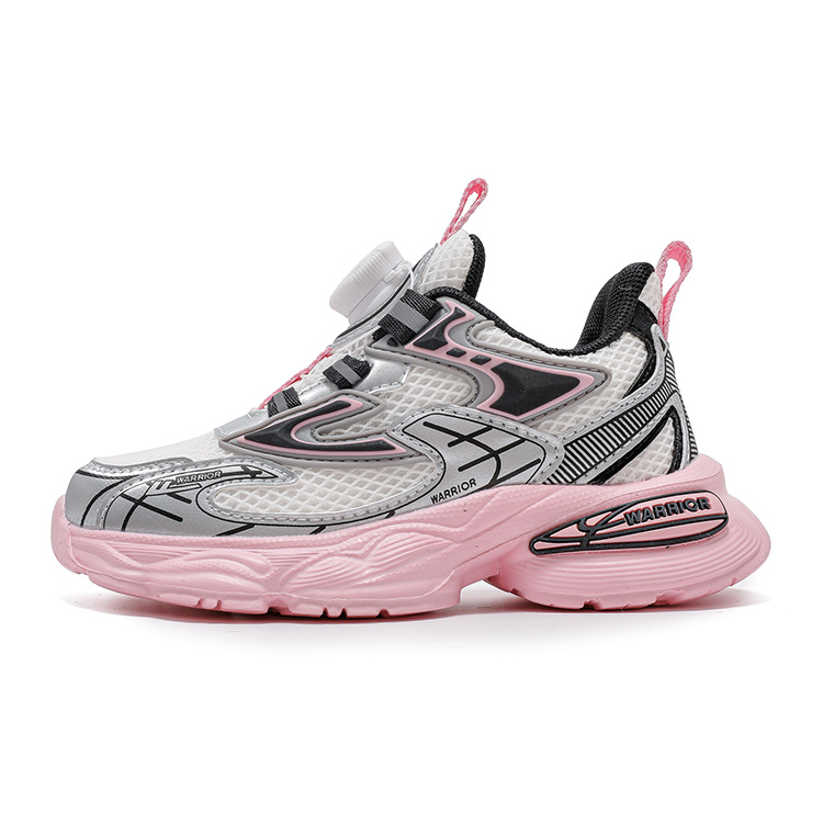 Детские повседневные дышащие утепленные кроссовки Kids' WARRIOR, серый/розовый/белый
Детские повседневные дышащие утепленные кроссовки Kids' WARRIOR, серый/розовый/белый