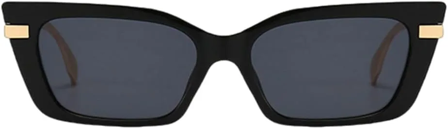 Модные роскошные солнцезащитные очки «кошачий глаз» для женщин в стиле ретро с металлической цепочкой, солнцезащитные очки UV400 в стиле панк TYUVIVO, Red Black
Модные роскошные солнцезащитные очки «кошачий глаз» для женщин в стиле ретро с металлической цепочкой, солнцезащитные очки UV400 в стиле панк TYUVIVO, Red Black