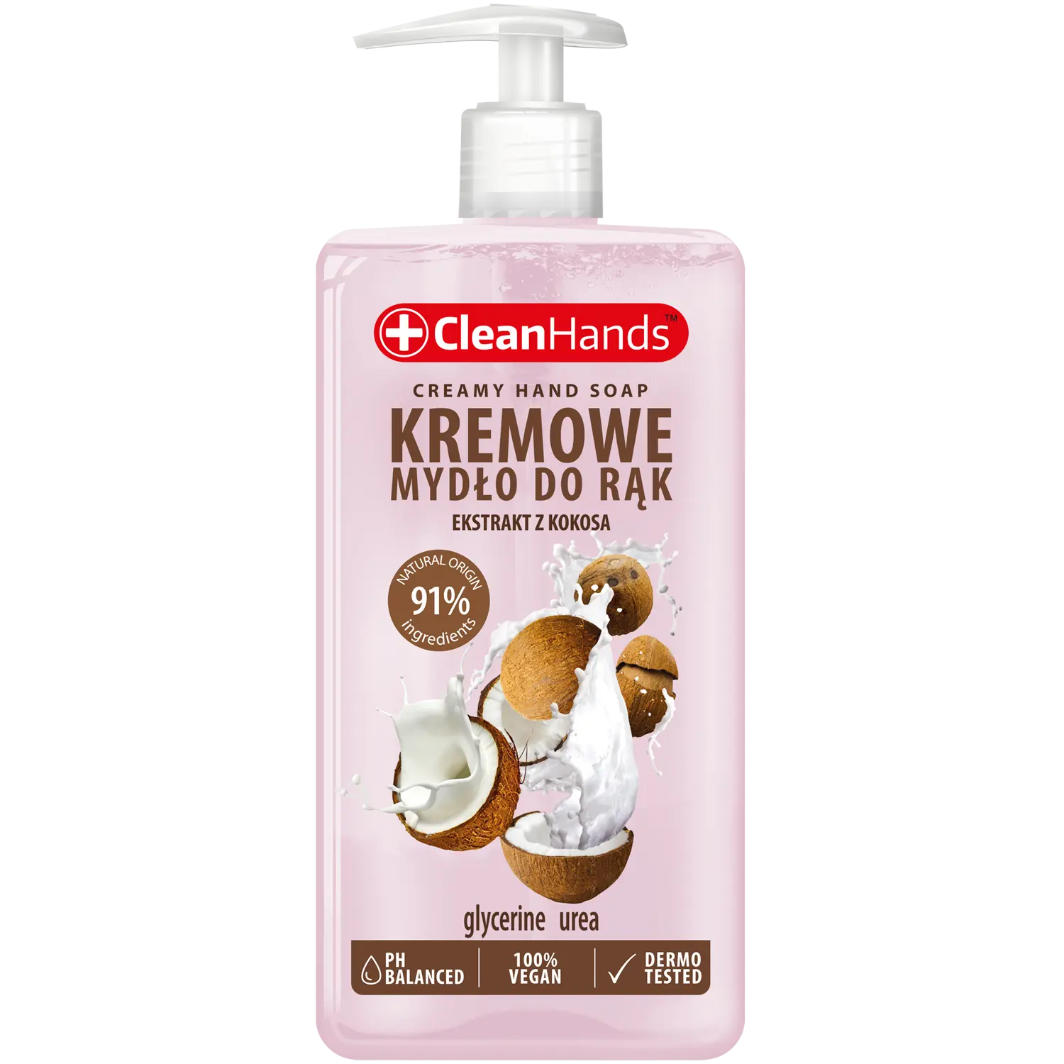 CleanHands Кокосовое мыло для рук, 300 мл
CleanHands Кокосовое мыло для рук, 300 мл