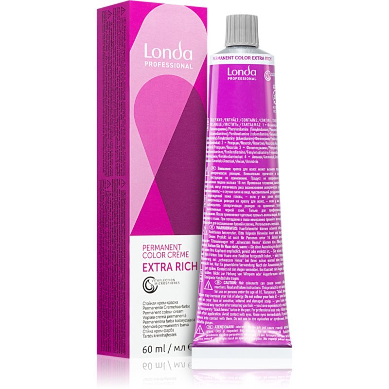 Londa Professional Permanent Color Extra Rich перманентная краска для волос 8/45 60 мл
Londa Professional Permanent Color Extra Rich перманентная краска для волос 8/45 60 мл