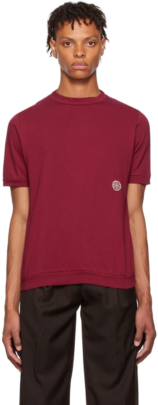 Бордовая хлопковая футболка Lukhanyo Mdingi, Красный, Бордовая хлопковая футболка Lukhanyo Mdingi
Бордовая хлопковая футболка Lukhanyo Mdingi, Красный, Бордовая хлопковая футболка Lukhanyo Mdingi