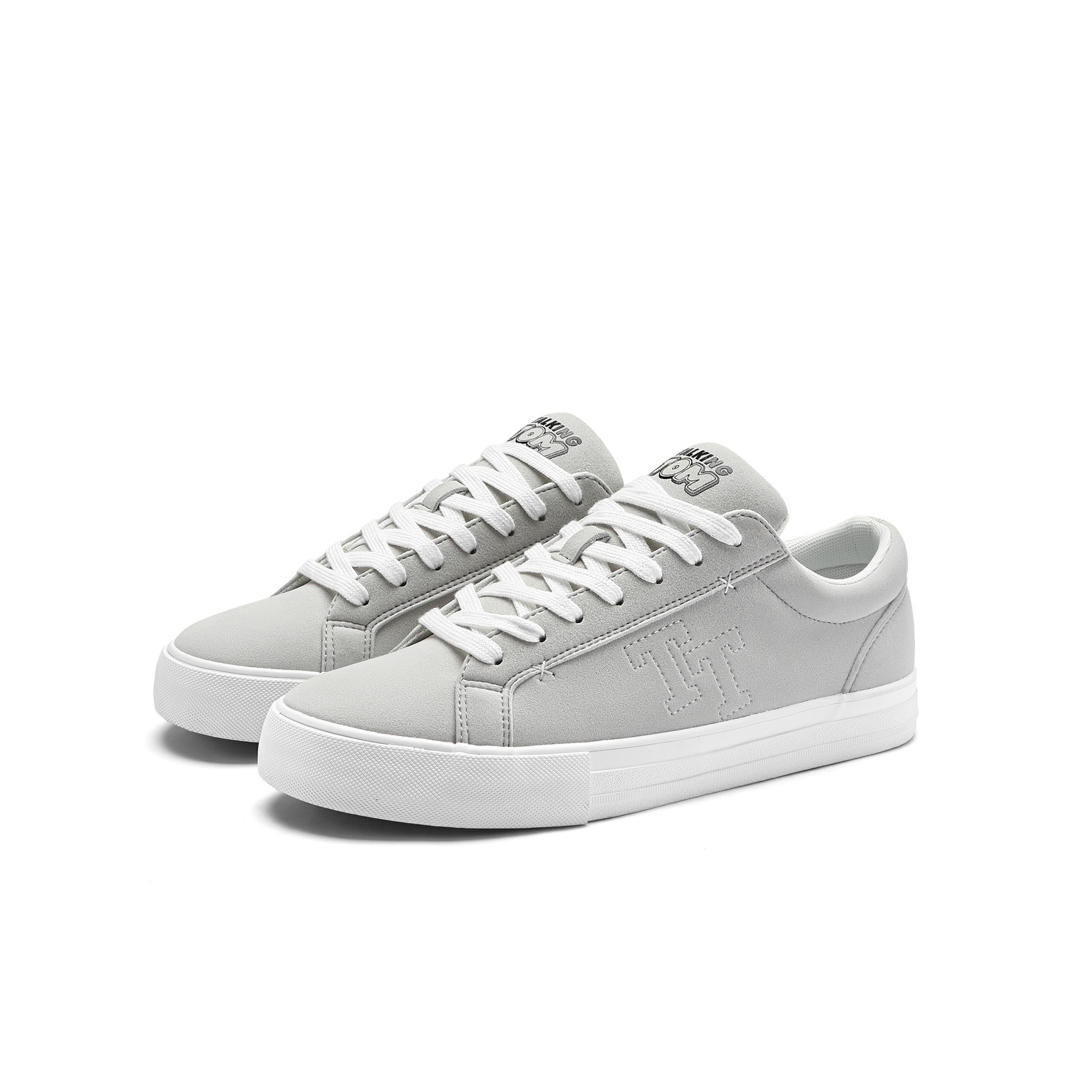 TALKING TOM Унисекс скейтборд кроссовки низкие черно-бело-серые бело-серые, цвет White Gray
TALKING TOM Унисекс скейтборд кроссовки низкие черно-бело-серые бело-серые, цвет White Gray