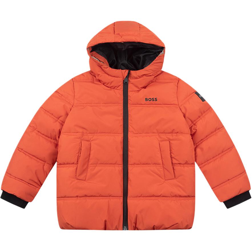 HUGO BOSS Пуховик orange red детский
HUGO BOSS Пуховик orange red детский
