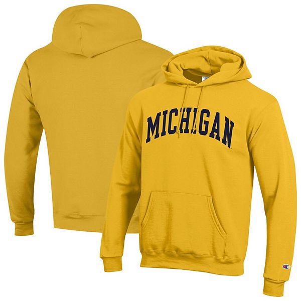 Мужской маисовый свитшот Michigan Wolverines Basic Arch Champion
Мужской маисовый свитшот Michigan Wolverines Basic Arch Champion
