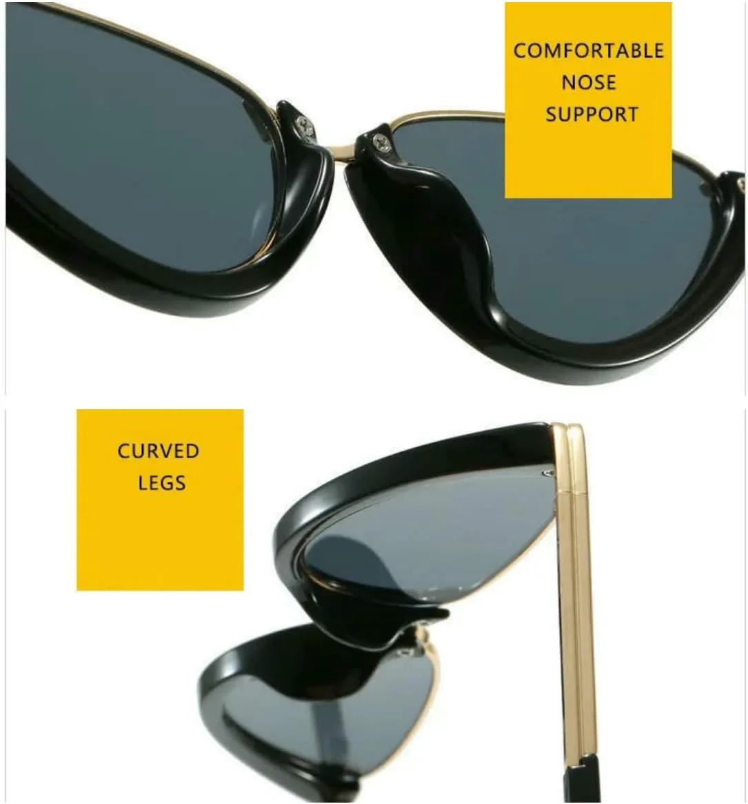 Солнцезащитные очки в стиле ретро с полуободковой оправой для женщин, стильные очки для активного отдыха и вождения с защитой от УФ-излучения UV400 DMMWCX, C3
Солнцезащитные очки в стиле ретро с полуободковой оправой для женщин, стильные очки для активного отдыха и вождения с защитой от УФ-излучения UV400 DMMWCX, C3