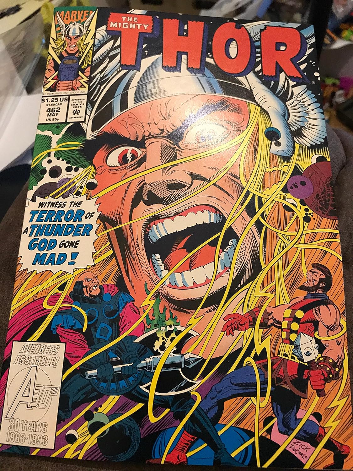 Mighty Thor the #462 Vol 1 (Marvel Comics)
Mighty Thor the #462 Vol 1 (Marvel Comics)