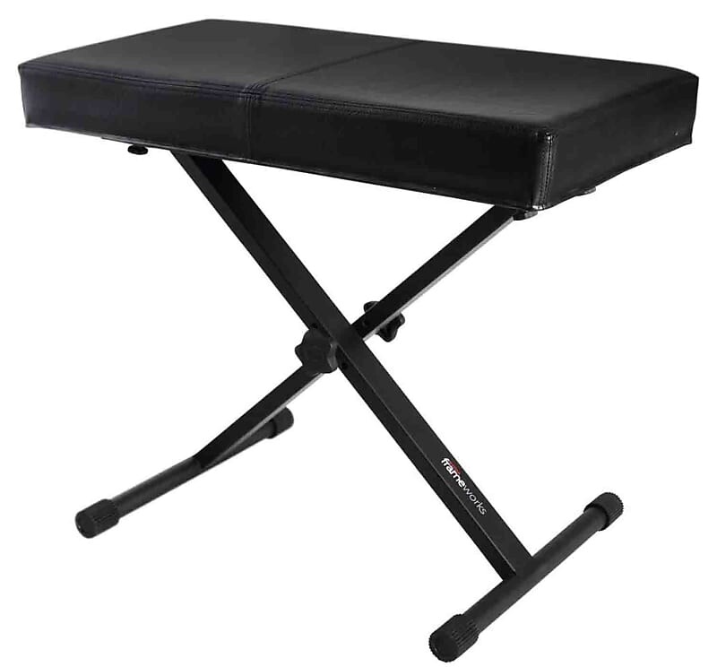 Gator Frameworks GFW-KEY-BNCH-1 Standard Black Keyboard Bench
Gator Frameworks GFW-KEY-BNCH-1 Standard Black Keyboard Bench