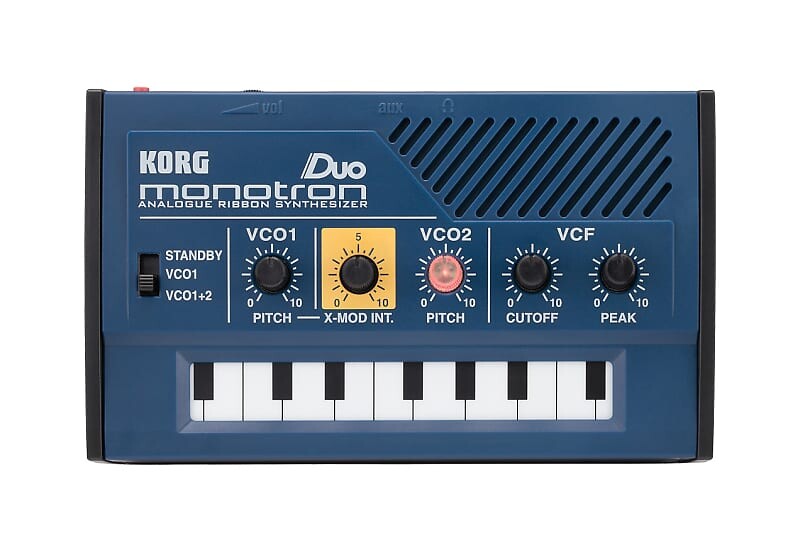 Korg - Аналоговый ленточный синтезатор Monotron Duo Korg - Monotron Duo Analog Ribbon Synthesizer
Korg - Аналоговый ленточный синтезатор Monotron Duo Korg - Monotron Duo Analog Ribbon Synthesizer