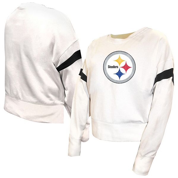 Женский белый свитшот Pittsburgh Steelers plus size Fanatics
Женский белый свитшот Pittsburgh Steelers plus size Fanatics