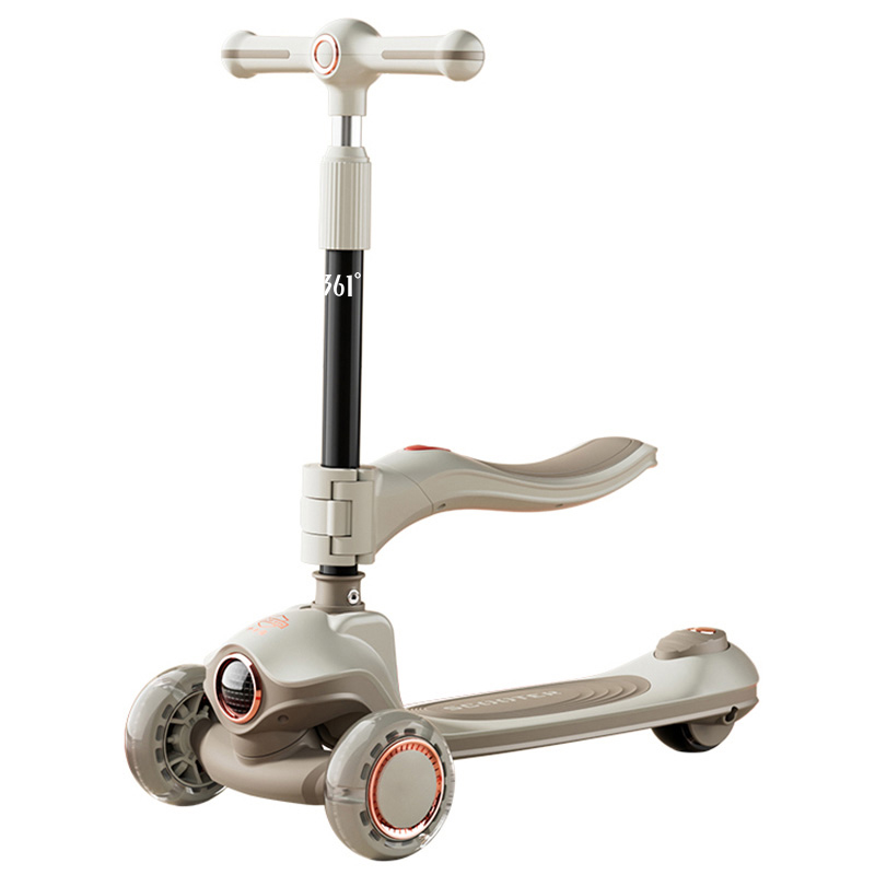 Самокат от 10 месяцев до 12 лет 361°, moon белый серый, seat style, светло-music
Самокат от 10 месяцев до 12 лет 361°, moon белый серый, seat style, светло-music