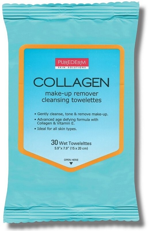Purederm, Коллагеновые салфетки для снятия макияжа, 30 шт
Purederm, Коллагеновые салфетки для снятия макияжа, 30 шт