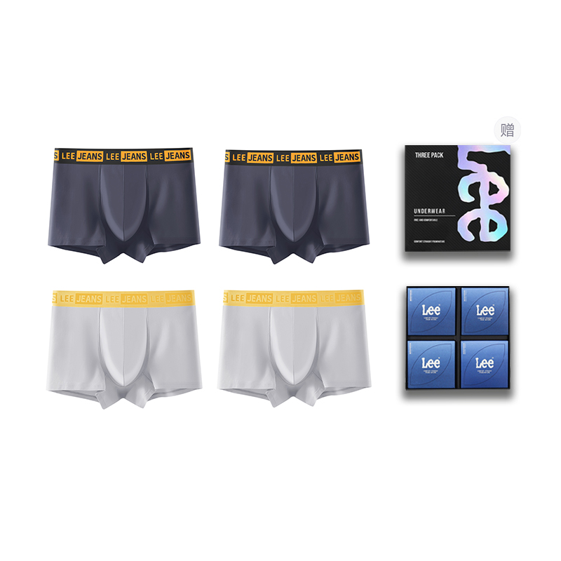 Lee Подарочный набор мужского белья 4 шт
Lee Подарочный набор мужского белья 4 шт