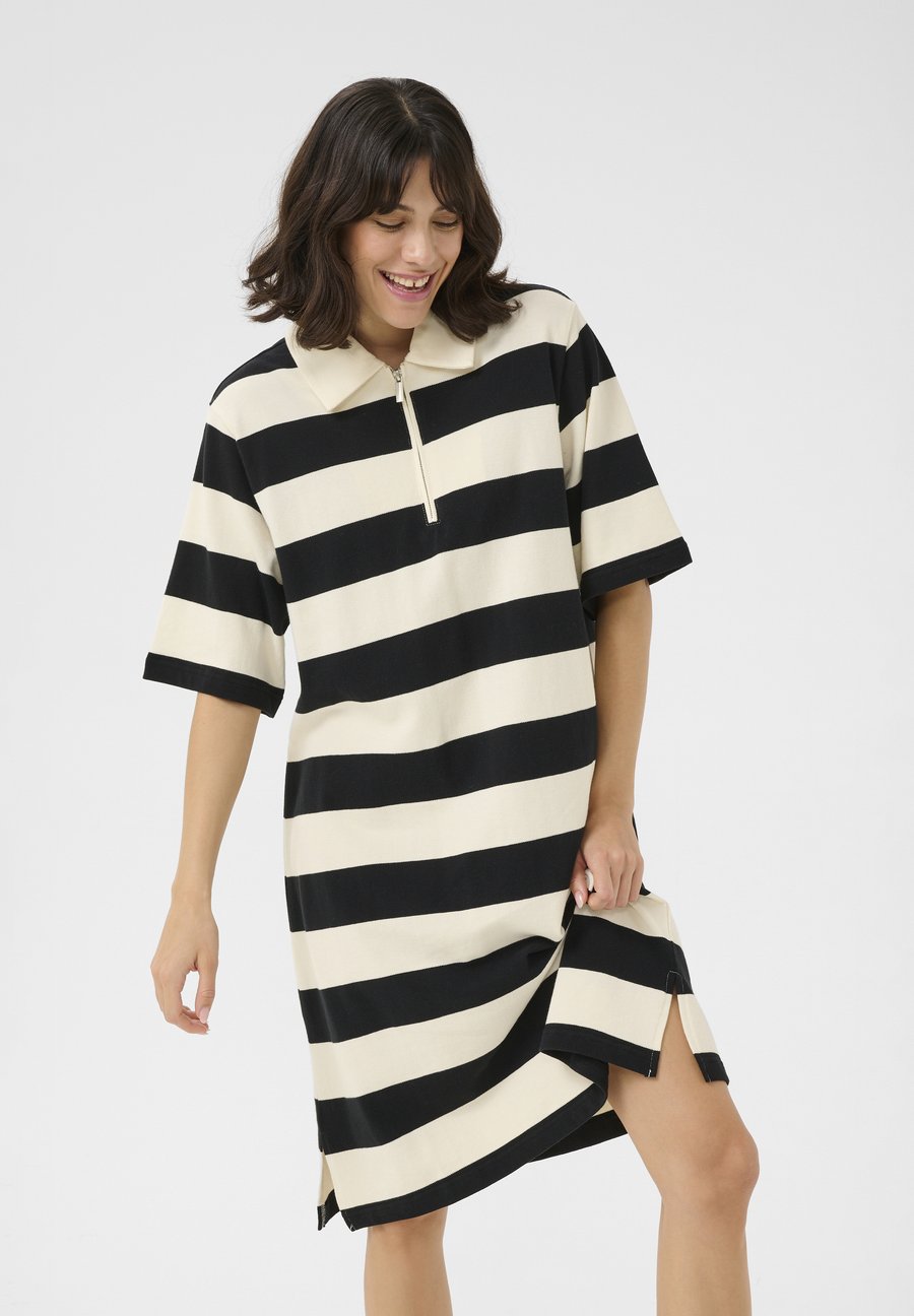 Платье Kaffe KAFFE KAPICCA, Black Off White Wide Stripe/Multi-Coloured
Платье Kaffe KAFFE KAPICCA, Black Off White Wide Stripe/Multi-Coloured