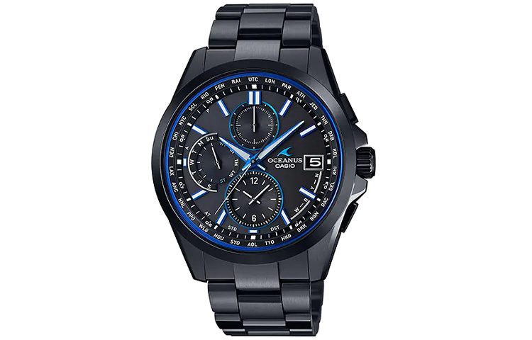 CASIO Часы Men OCEANUS 48.2mm Black Watch, Black Dial
CASIO Часы Men OCEANUS 48.2mm Black Watch, Black Dial