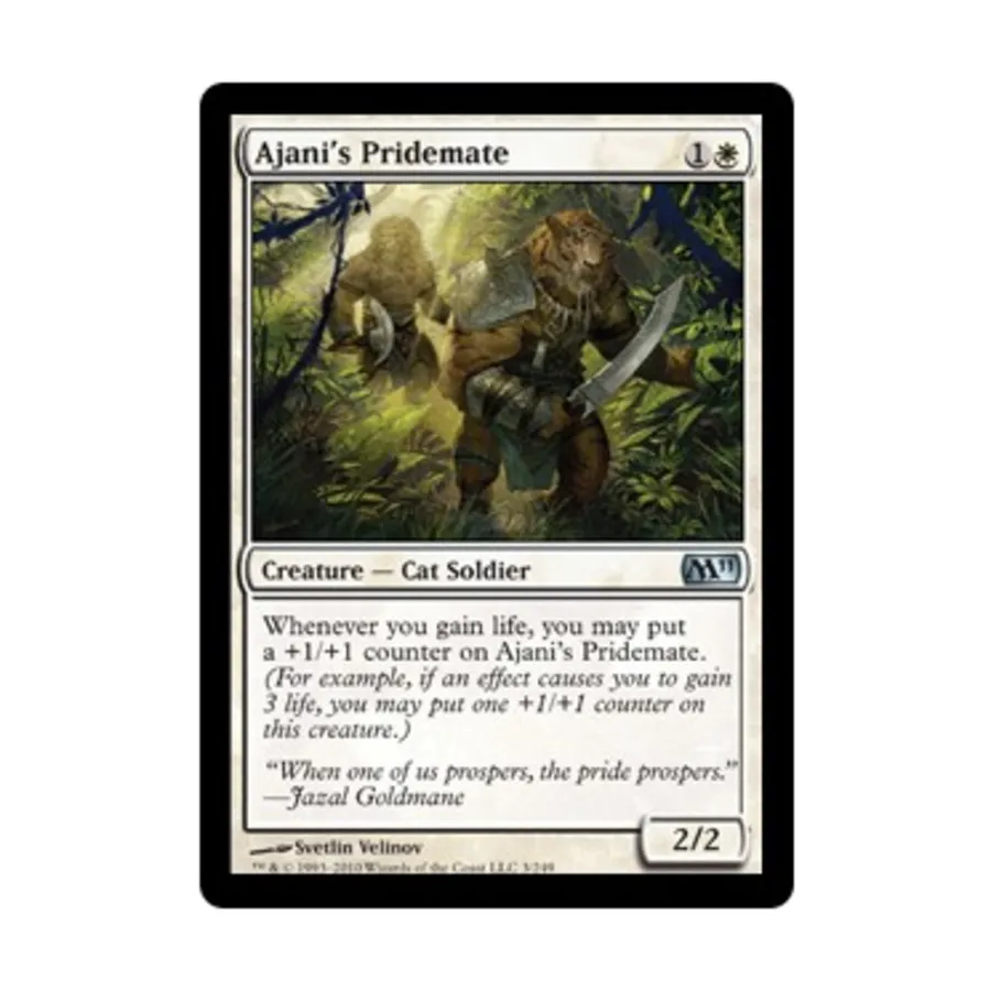 CCG Примат Аджани (U), MTG - Magic 2011
CCG Примат Аджани (U), MTG - Magic 2011