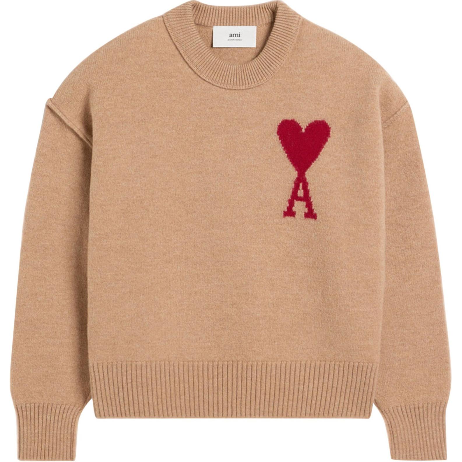 Ами Париз Ами Де Кёр Свитер AMIPARIS, Верблюжий Коричневый
Ами Париз Ами Де Кёр Свитер AMIPARIS, Верблюжий Коричневый