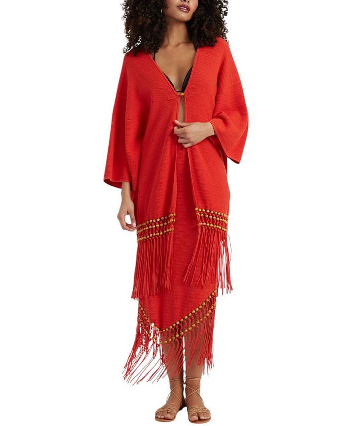 Женское платье-кафтан с бисером Laura Whitmore Chinti & Parker, оранжевый
Женское платье-кафтан с бисером Laura Whitmore Chinti & Parker, оранжевый