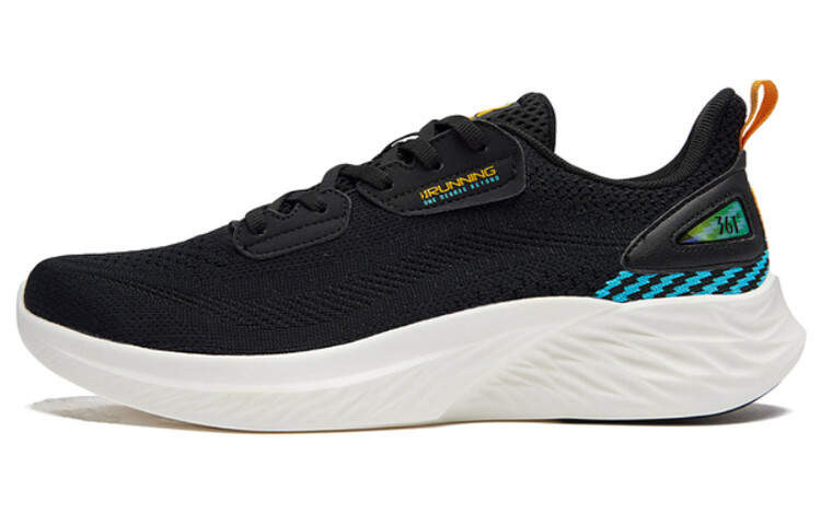 Кроссовки для бега QU!KFOAM мужские низкие черный/синий 361°
Кроссовки для бега QU!KFOAM мужские низкие черный/синий 361°