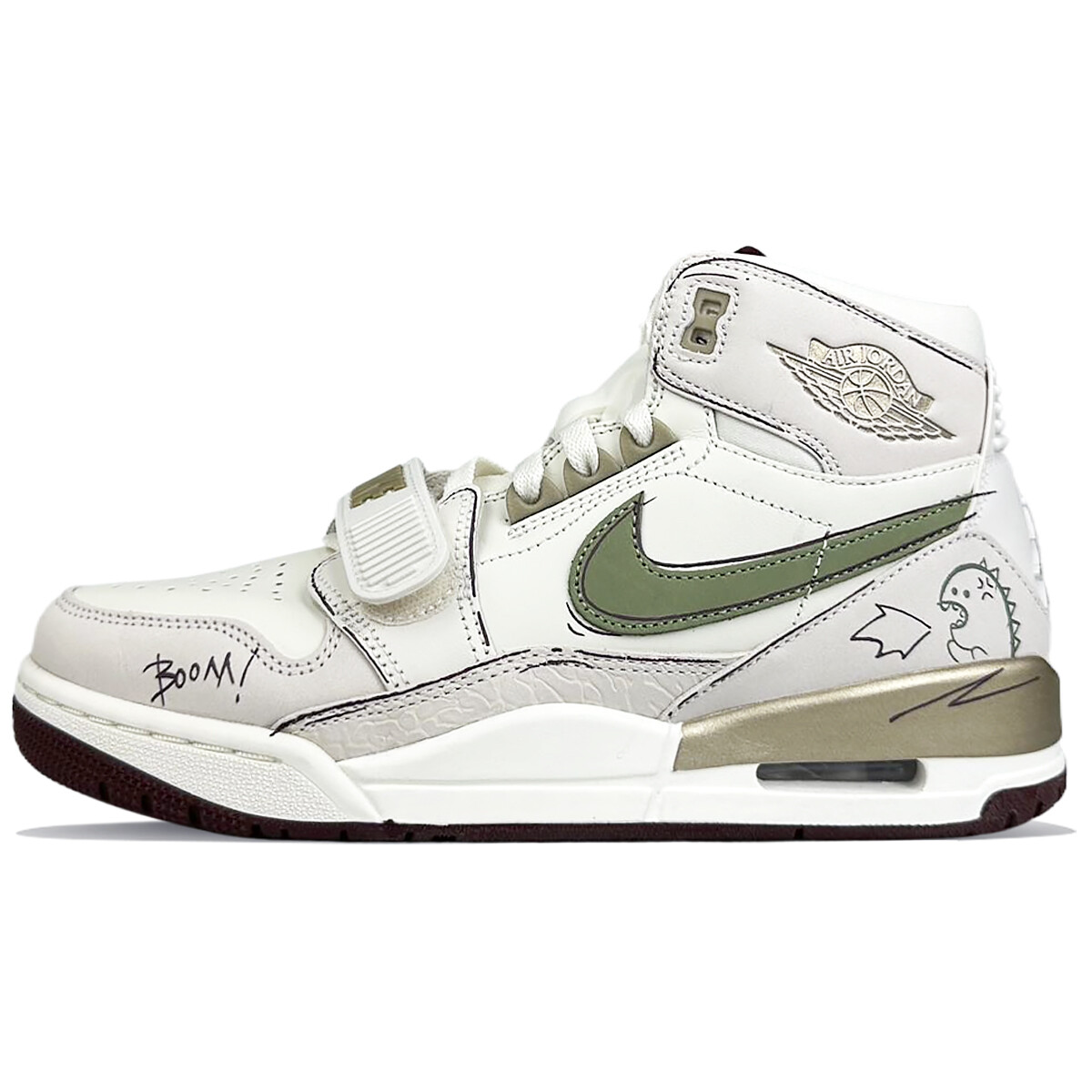 Баскетбольные кроссовки Legacy 312 Vintage для мужчин с высоким верхом, зеленый Jordan
Баскетбольные кроссовки Legacy 312 Vintage для мужчин с высоким верхом, зеленый Jordan