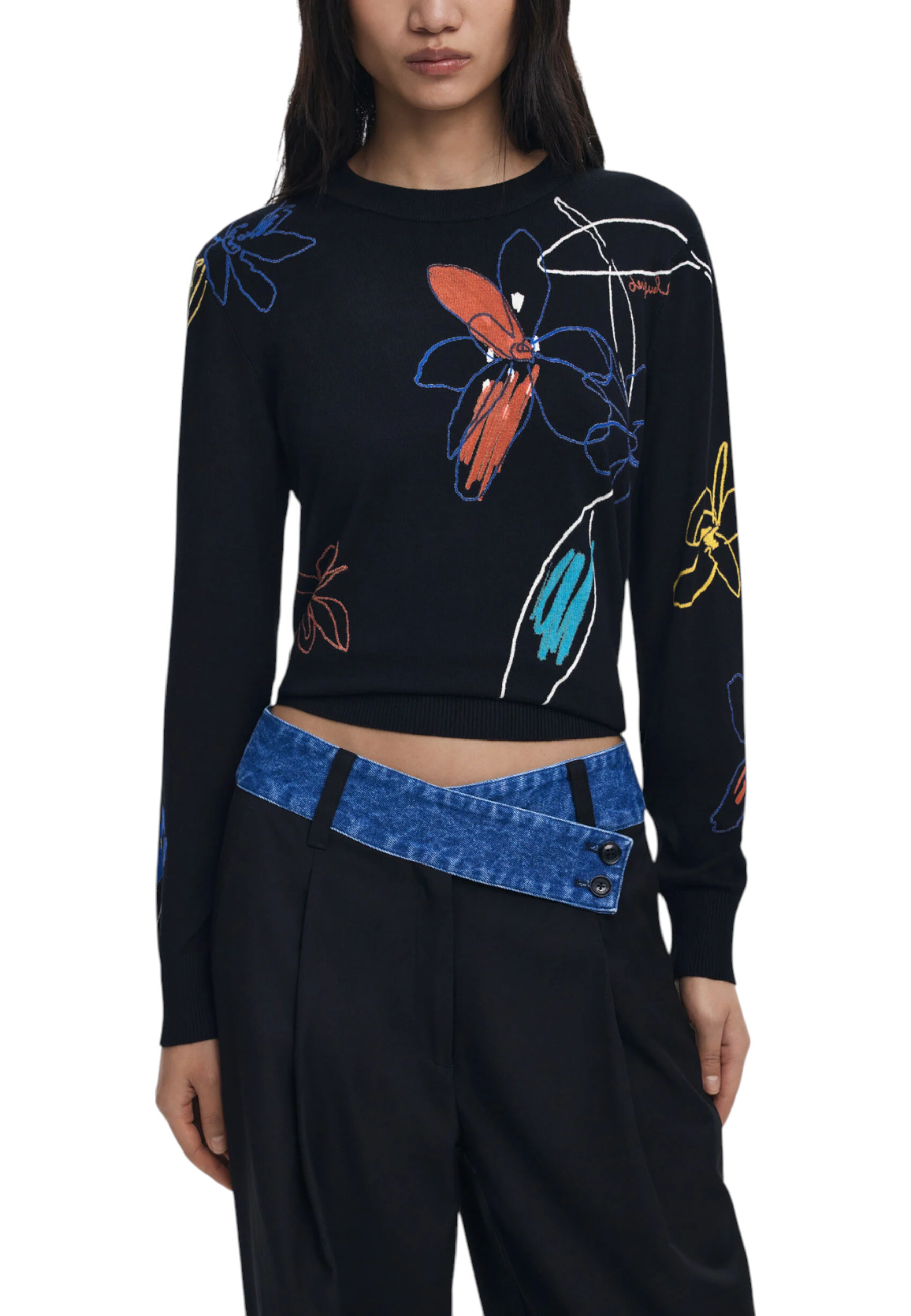 Трикотаж Desigual, черный
Трикотаж Desigual, черный