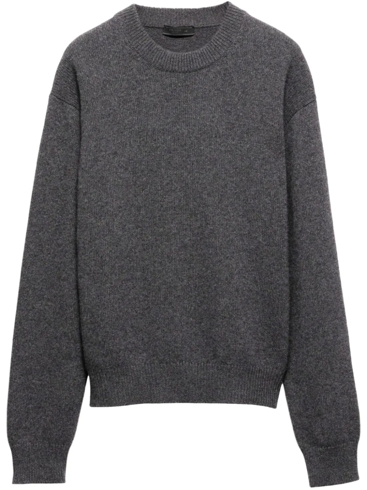 Джемпер с нашивкой-логотипом Prada, серый
Джемпер с нашивкой-логотипом Prada, серый