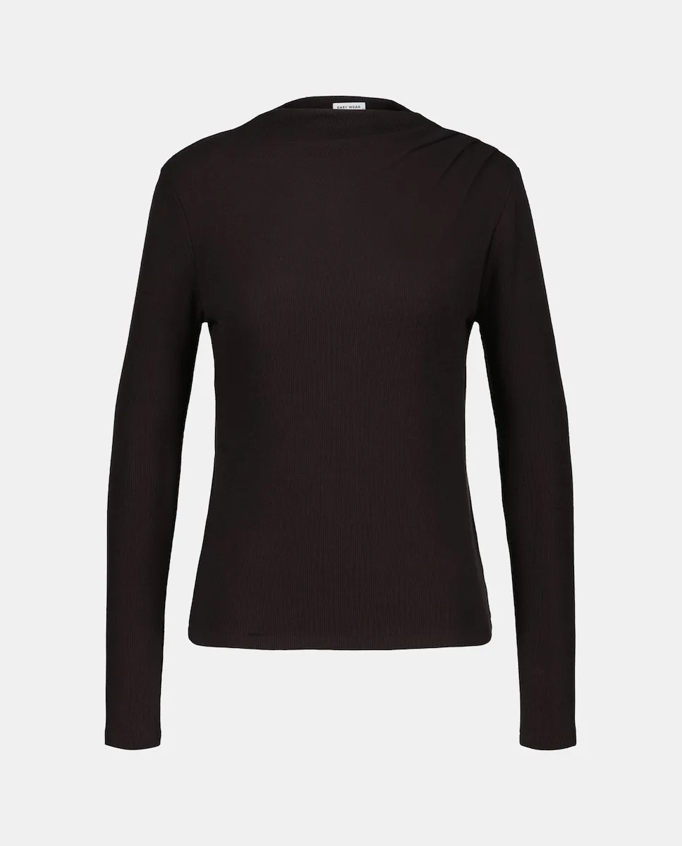 Женская футболка с длинным рукавом и воротником перкинс Easy Wear, коричневый
Женская футболка с длинным рукавом и воротником перкинс Easy Wear, коричневый