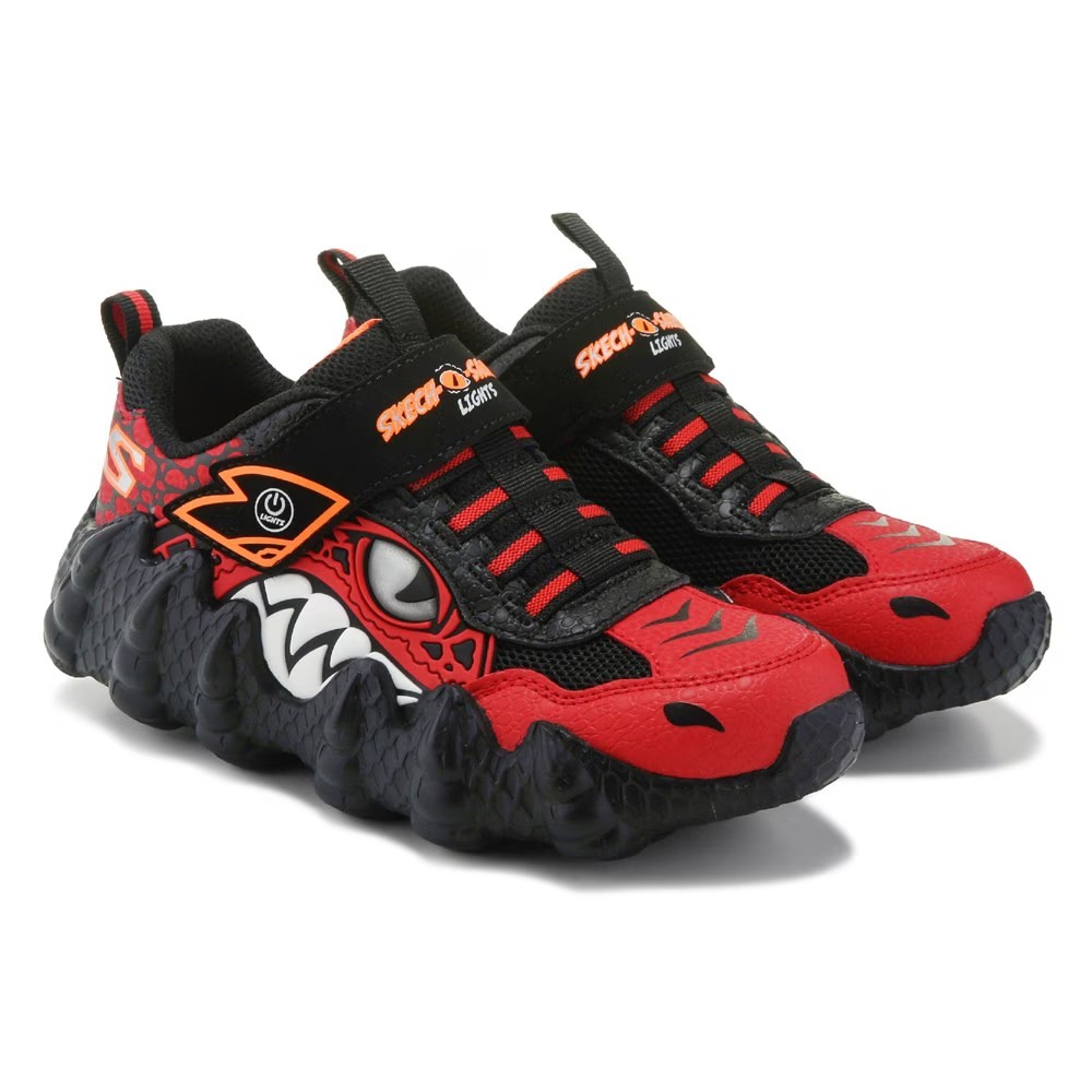 Светящиеся кроссовки Skech-O-Saurus для маленьких/больших детей Skechers, красный
Светящиеся кроссовки Skech-O-Saurus для маленьких/больших детей Skechers, красный