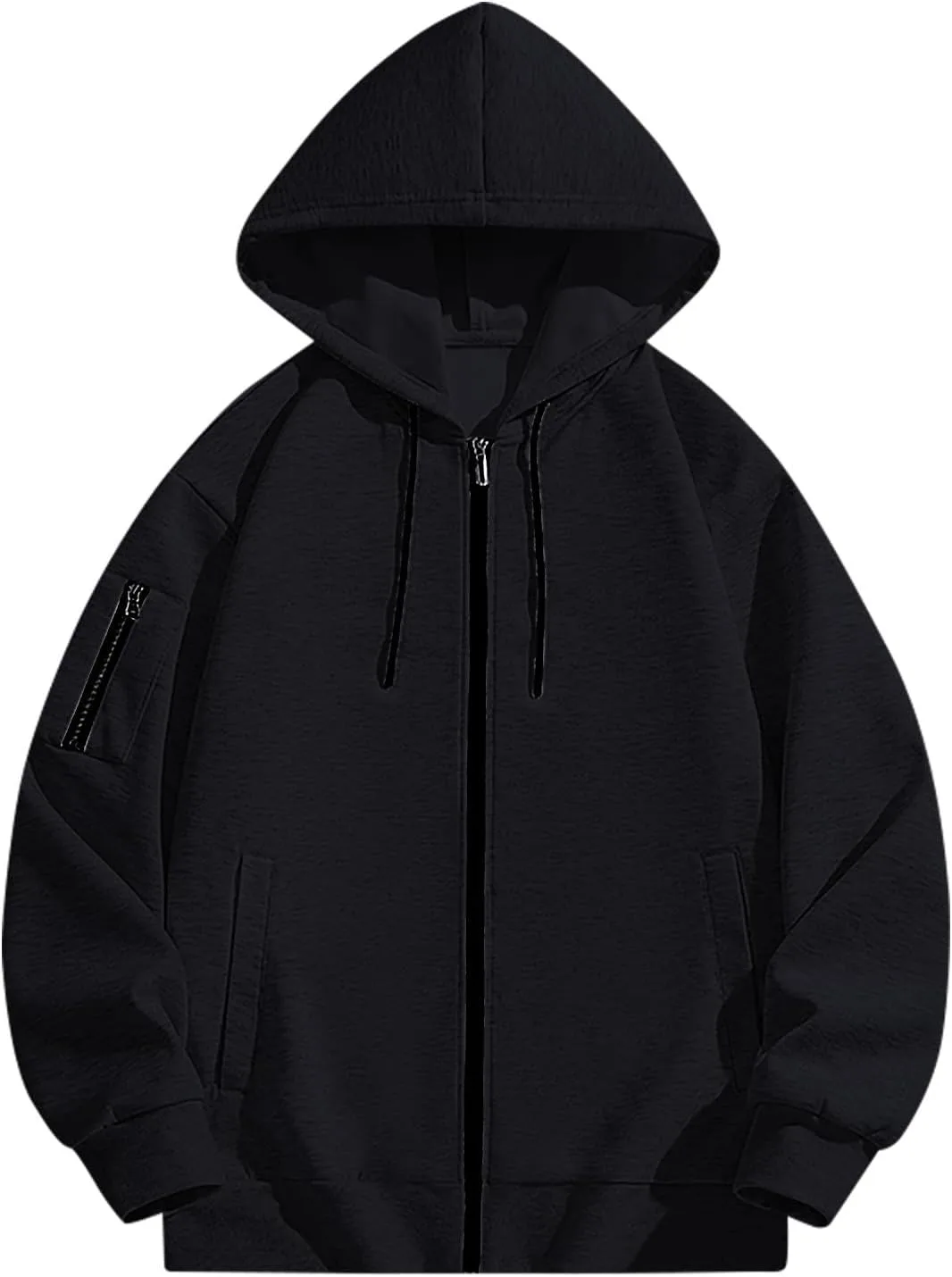 Толстовка с капюшоном для мужчин, флисовая, на молнии, оверсайз
Толстовка с капюшоном для мужчин, флисовая, на молнии, оверсайз