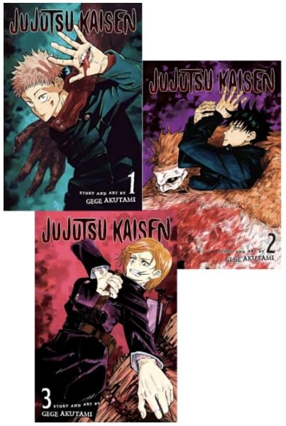 Jujutsu Kaisen Manga Volume 1 - 3 Collection Set (Generic)
Jujutsu Kaisen Manga Volume 1 - 3 Collection Set (Generic)