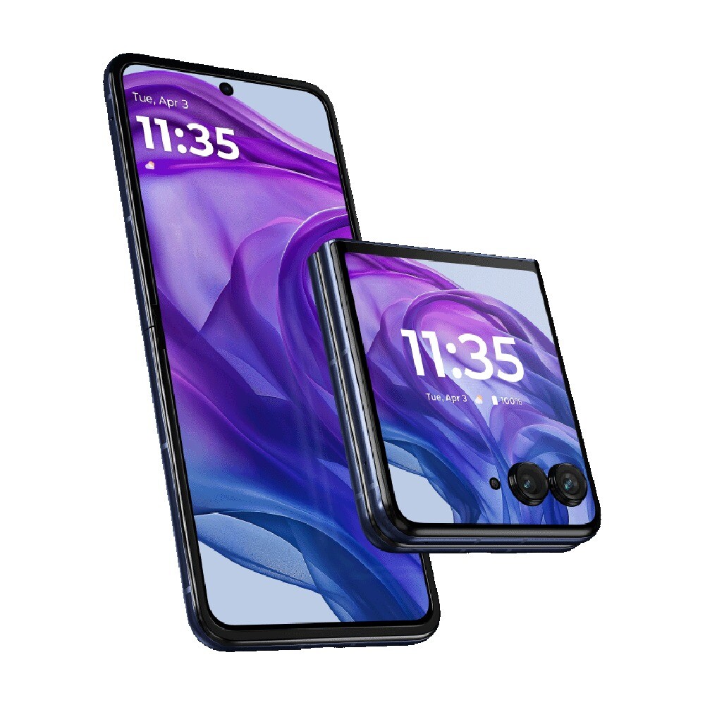 Смартфон Motorola Razr 50 Ultra, 12Гб/512Гб, 2 Nano-SIM, темно-синий 
Смартфон Motorola Razr 50 Ultra, 12Гб/512Гб, 2 Nano-SIM, темно-синий
