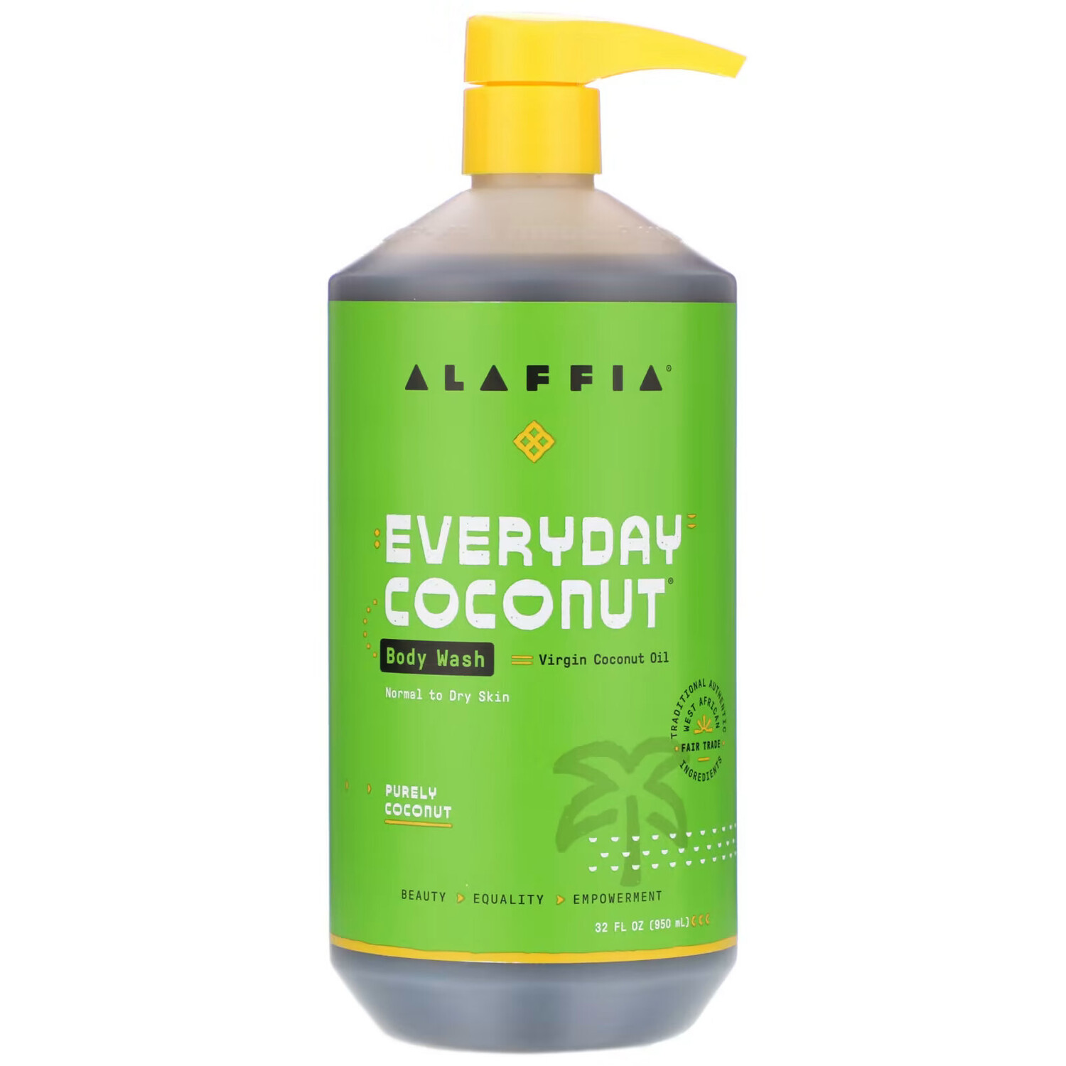 Alaffia, Everyday Coconut, гель для душа, для нормальной и сухой кожи, чистый кокос, 950 мл (32 жидк. Унции)
Alaffia, Everyday Coconut, гель для душа, для нормальной и сухой кожи, чистый кокос, 950 мл (32 жидк. Унции)