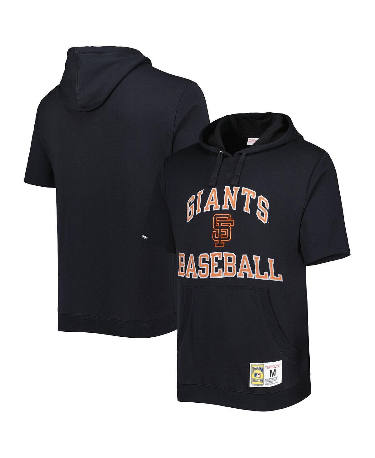 Мужская черная толстовка с капюшоном из выстиранного флиса san francisco giants cooperstown collection с коротким рукавом Mitchell & Ness, черный
Мужская черная толстовка с капюшоном из выстиранного флиса san francisco giants cooperstown collection с коротким рукавом Mitchell & Ness, черный