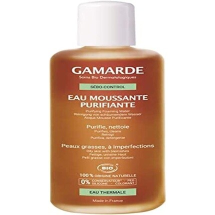 Sébo-Control Очищающая пенящаяся вода 200мл Gamarde
Sébo-Control Очищающая пенящаяся вода 200мл Gamarde